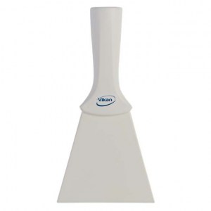 Vikan 40125 Nylon Scraper with Threaded Handle 100 mm White